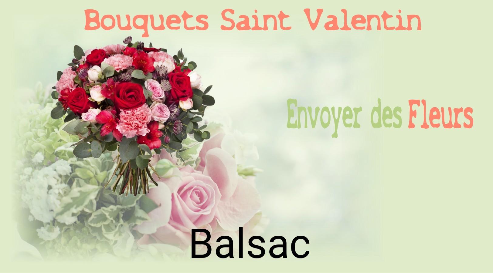 Roses de Saint-Valentin livrées à Balsac